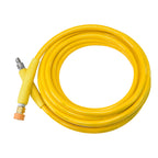 V-TUF VTTCY23810UVYY-HD 10m yellow tufCOVER HD hose close-up showing MSQ coupling and yellow body