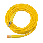 V-TUF VTTCY23820UVYY-HD 20m yellow tufCOVER HD hose close-up showing MSQ coupling and yellow body