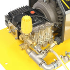 V-TUF VTUF240TCW 240V pressure washer water tank capacity label and fill point detail