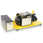 V-TUF 240TCW in use showing baseplate-mounted washer and water tank operation