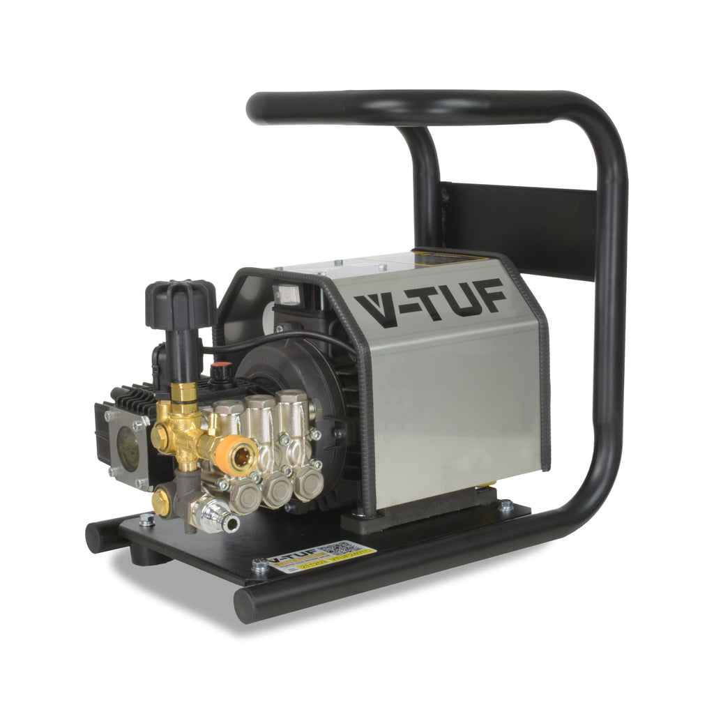 V-TUF VTUF240TCF side view showing foam system injector and stainless frame