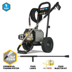 V-TUF VTUF240TF angle view showing foam lance, total stop switch and compact frame