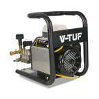 V-TUF VTUF415TCF side view showing 415V cabinet, foam system injector and pump