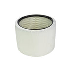 V-TUF MAMMOTH XLR HEPA filter close-up showing pleated media and end cap