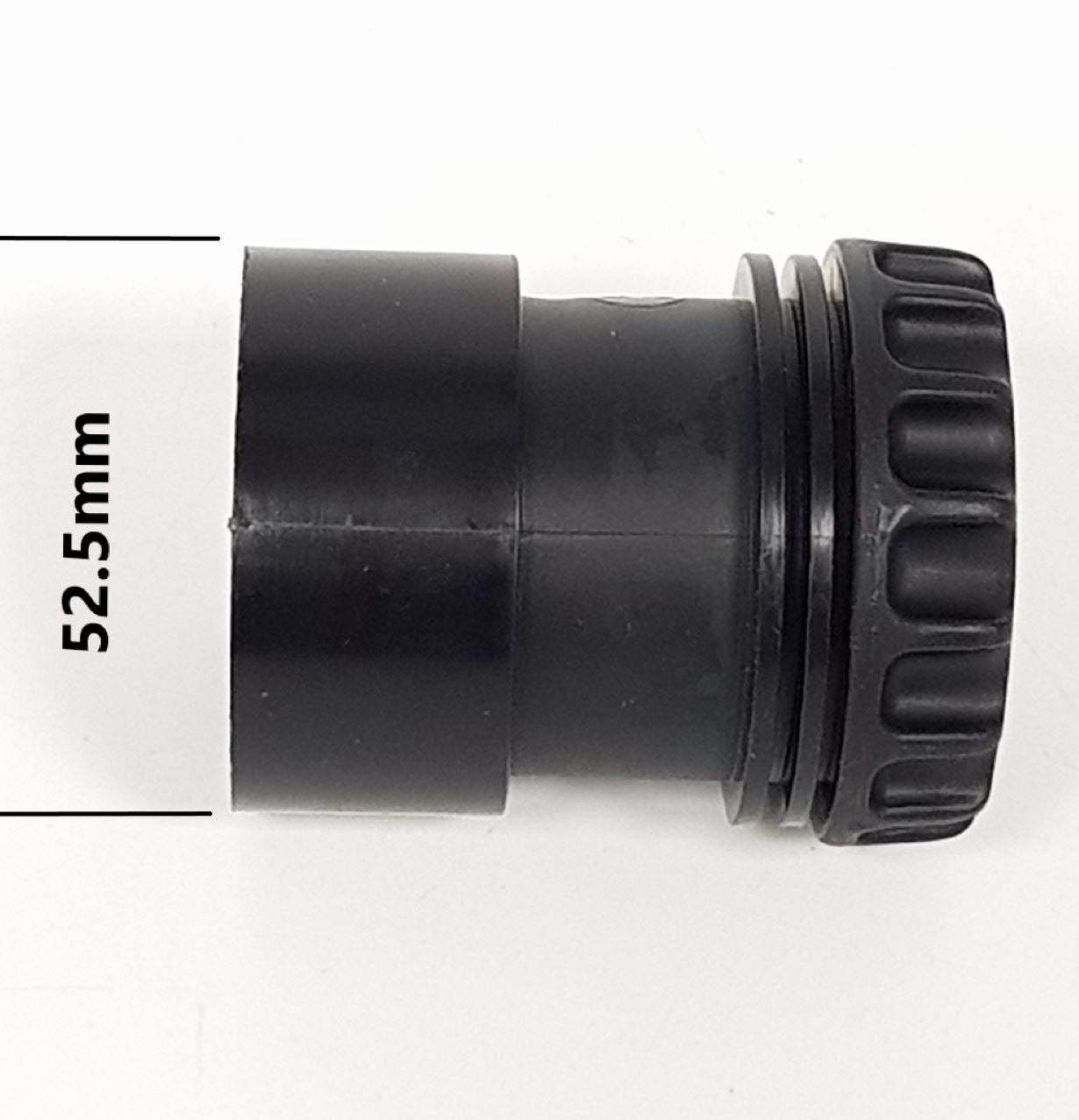V-TUF 32mm mighty machine end hose connector VTVS7000MEM for MIDI SYNCRO VAC W&D ranges