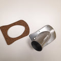 V-TUF 50mm side entry hose flange VTVS7150 metal structure for GCX vacuum cleaners
