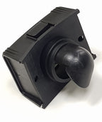 V-TUF VTVS7165M hose flange close-up showing flange body and vacuum hose connection