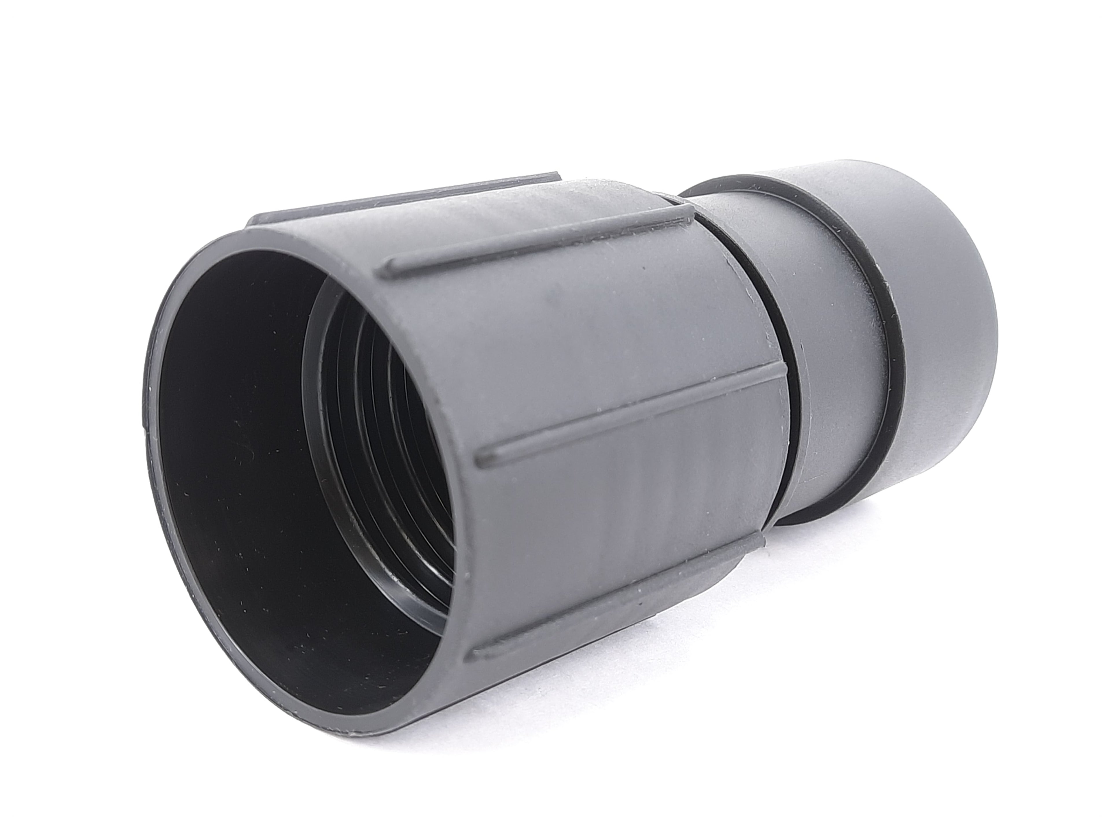 V-TUF VTVS7213M hose end installed on MAXi vacuum showing correct fitting position