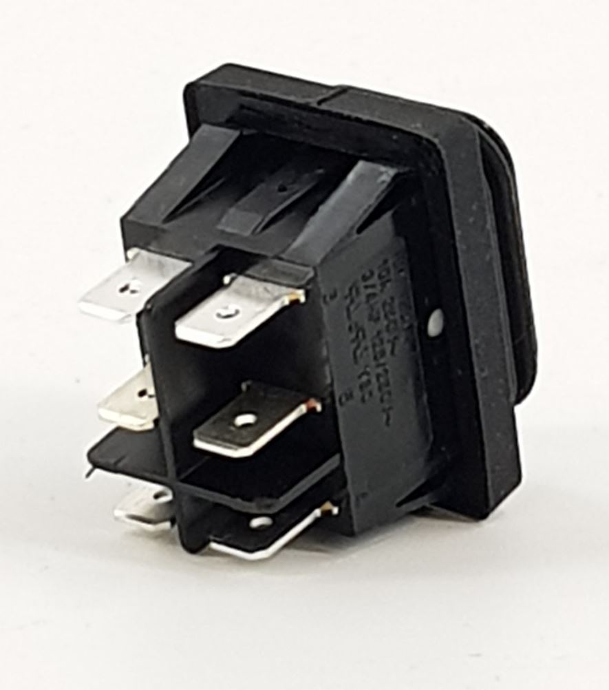 V-TUF VTVS7420 VRS switch close-up showing three position rocker and labelling