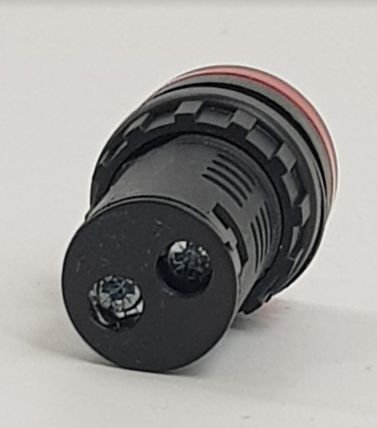 V-TUF VTVS7437 panel indicator light and buzzer close-up showing LED and buzzer ports