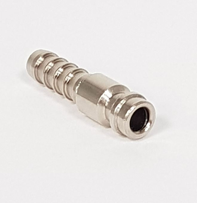V-TUF VTVS7467 SEQ male coupling close-up showing 7mm tail and push-fit body