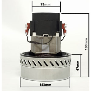 V-TUF 1750W 240V replacement vacuum motor VTVS7825 for MAMMOTH240 MAXi 50 and MAXi 80