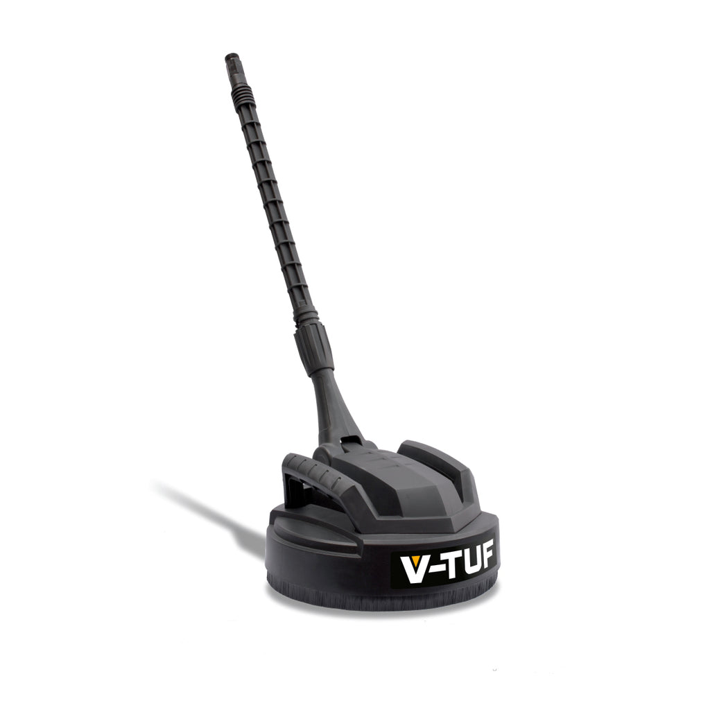 V-TUF VXB patio surface cleaner underside showing rotating bar and deep-clean jets