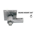 V-TUF W1.100 ceiling mount boom bracket side view showing pivot joint and fixing plate