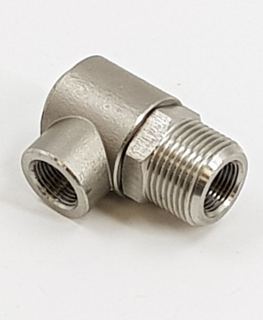 V-TUF stainless steel HP 90 degree swivel W5.552 3/8F x 26.5mm male for pressure washer lances