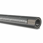 V-TUF VTK23880MFYK 80m black hose male end fitting detail showing 3/8 inch BSP