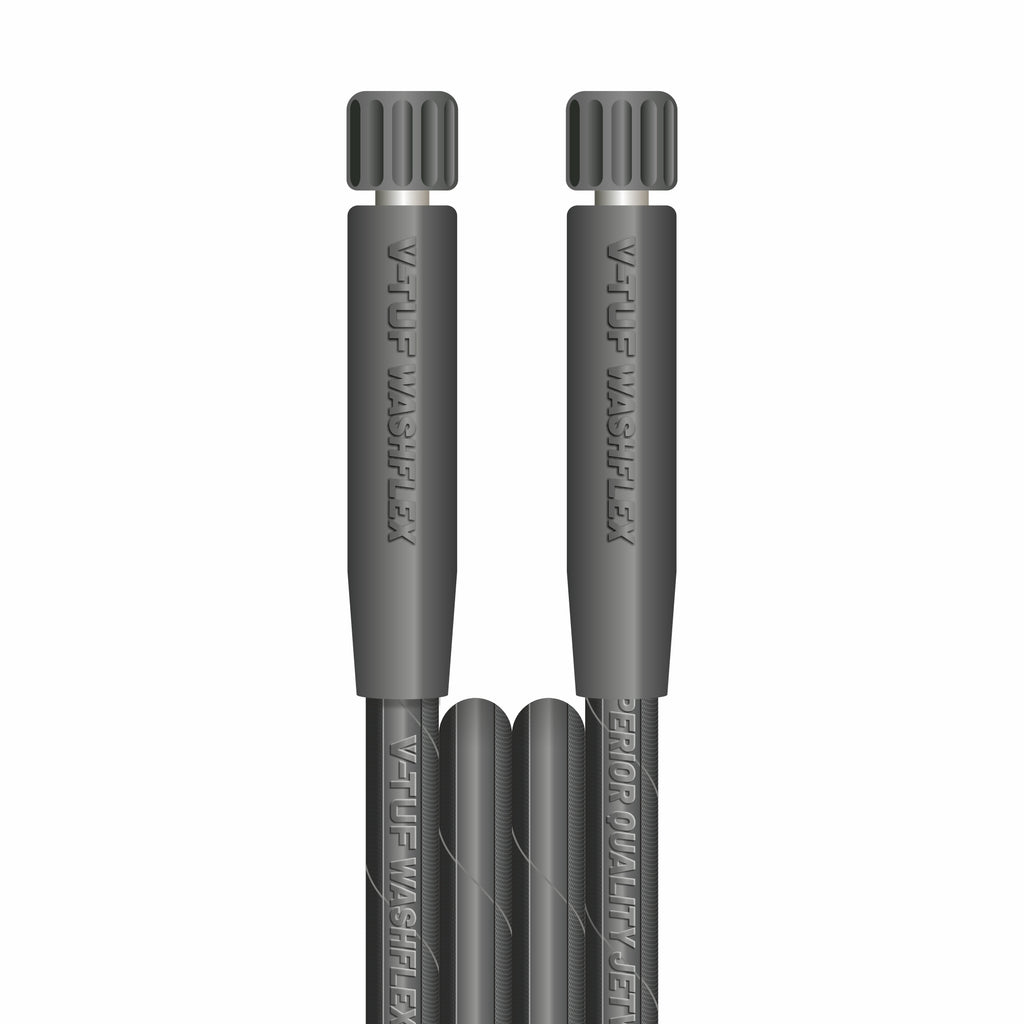 V-TUF 5m 1-wire 5/16 black jetwash hose VTK151605KKYK with M22F M22F cuffs