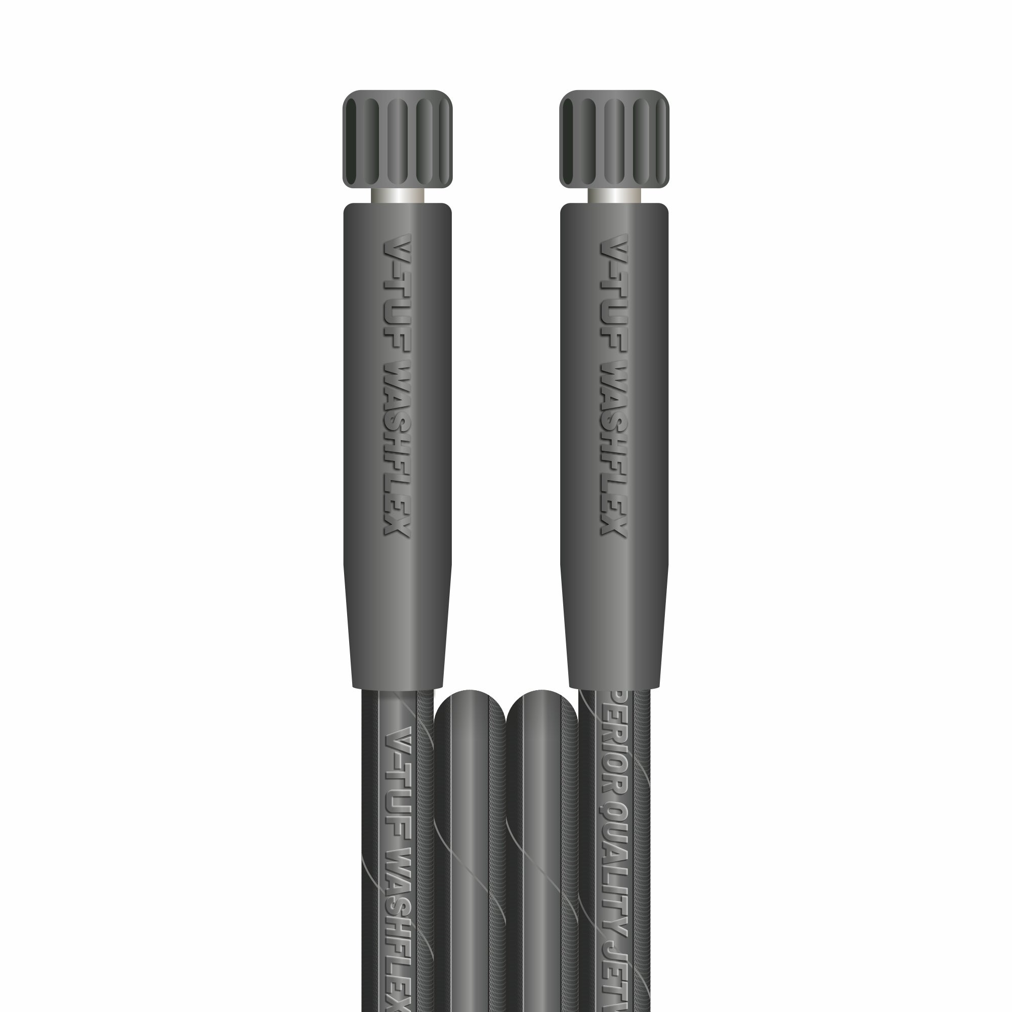 V-TUF 5m 1-wire 5/16 black jetwash hose VTK151605KKYK with M22F M22F cuffs