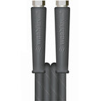 V-TUF VTK238100FFYK 100m hose laying flat showing overall hose profile and markings