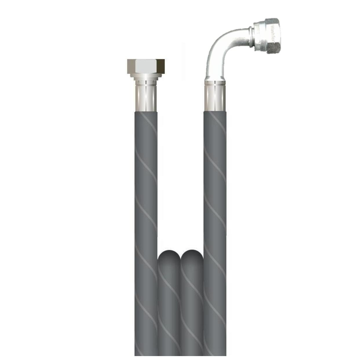 15m 1w 1/4 BLACK V-TUF HOSE 3/8F 3/8F 90 - VTK11415F90SFN
