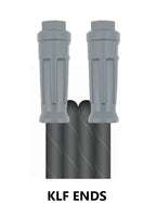 V-TUF 10m black 2-wire 5/16 inch ACE hose VTK251610KLKL with KLF KLF couplings