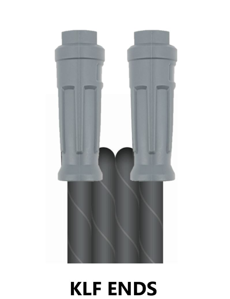 V-TUF 10m black 2-wire 5/16 inch ACE hose VTK251610KLKL with KLF KLF couplings