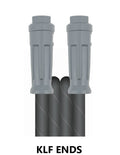 V-TUF 20m black 2-wire 5/16 inch ACE hose VTK251620KLKL with KLF KLF couplings
