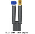 V-TUF V3 and V5 8m hose extension V3-V5HOSE08XT with M22F15 to M22M15 fittings