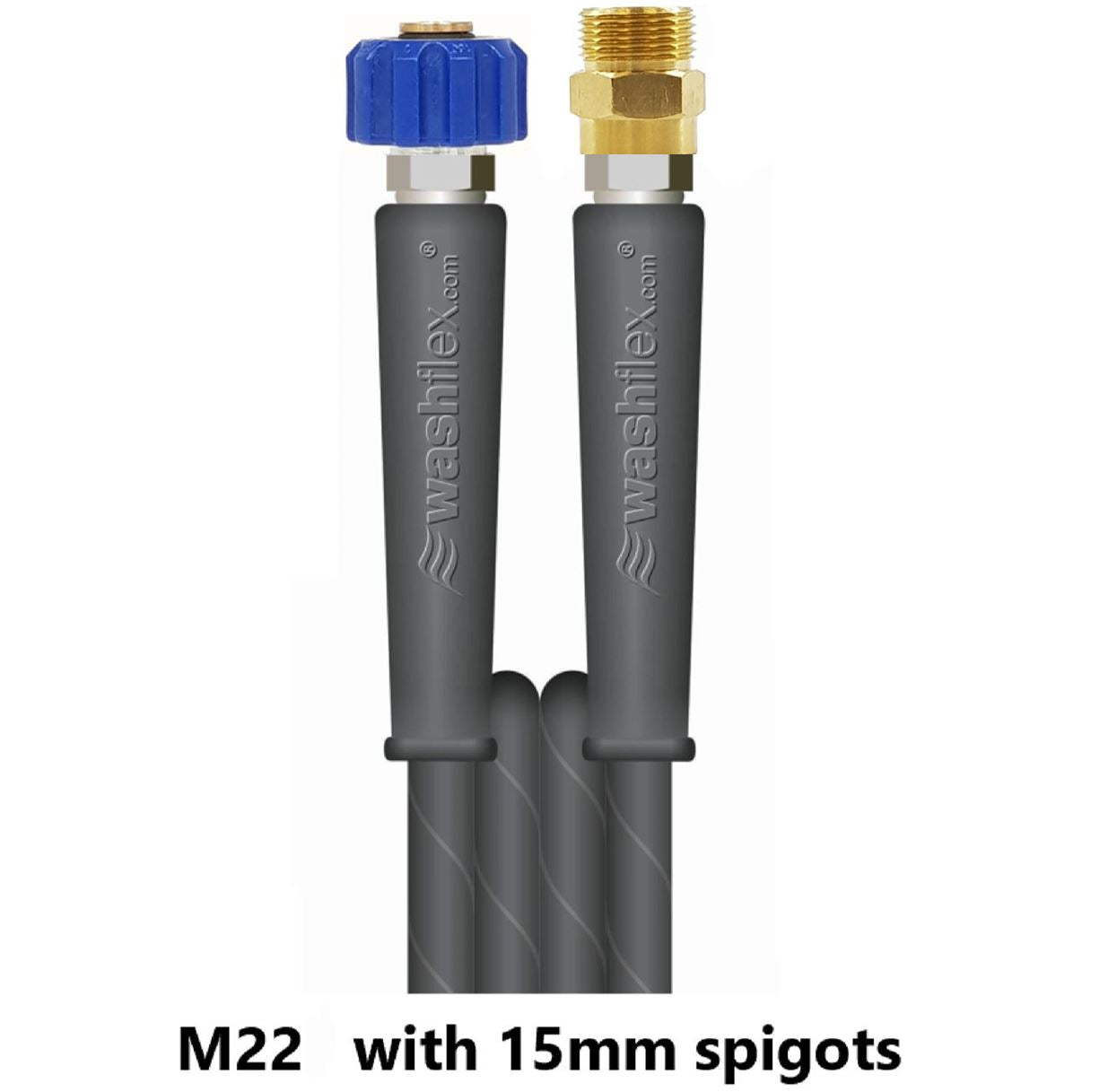 V-TUF V3 and V5 8m hose extension V3-V5HOSE08XT with M22F15 to M22M15 fittings