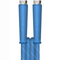 V-TUF blue 2-wire 3/8 smooth cover jetwash hose sold per metre for pressure washer applications