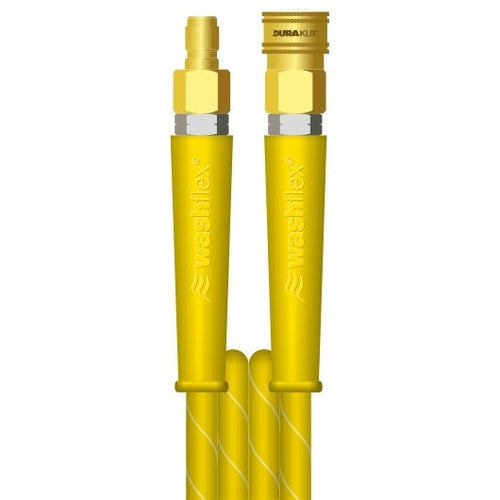 V-TUF yellow 2-wire 5/16 inch jetwash hose VTY251630UVYY 30m with MSQ DURAKLIX couplings