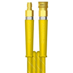 30m 2w 5/16" YELLOW HOSE DURAKLIX MSQ Couplings - VTY251630UVYY
