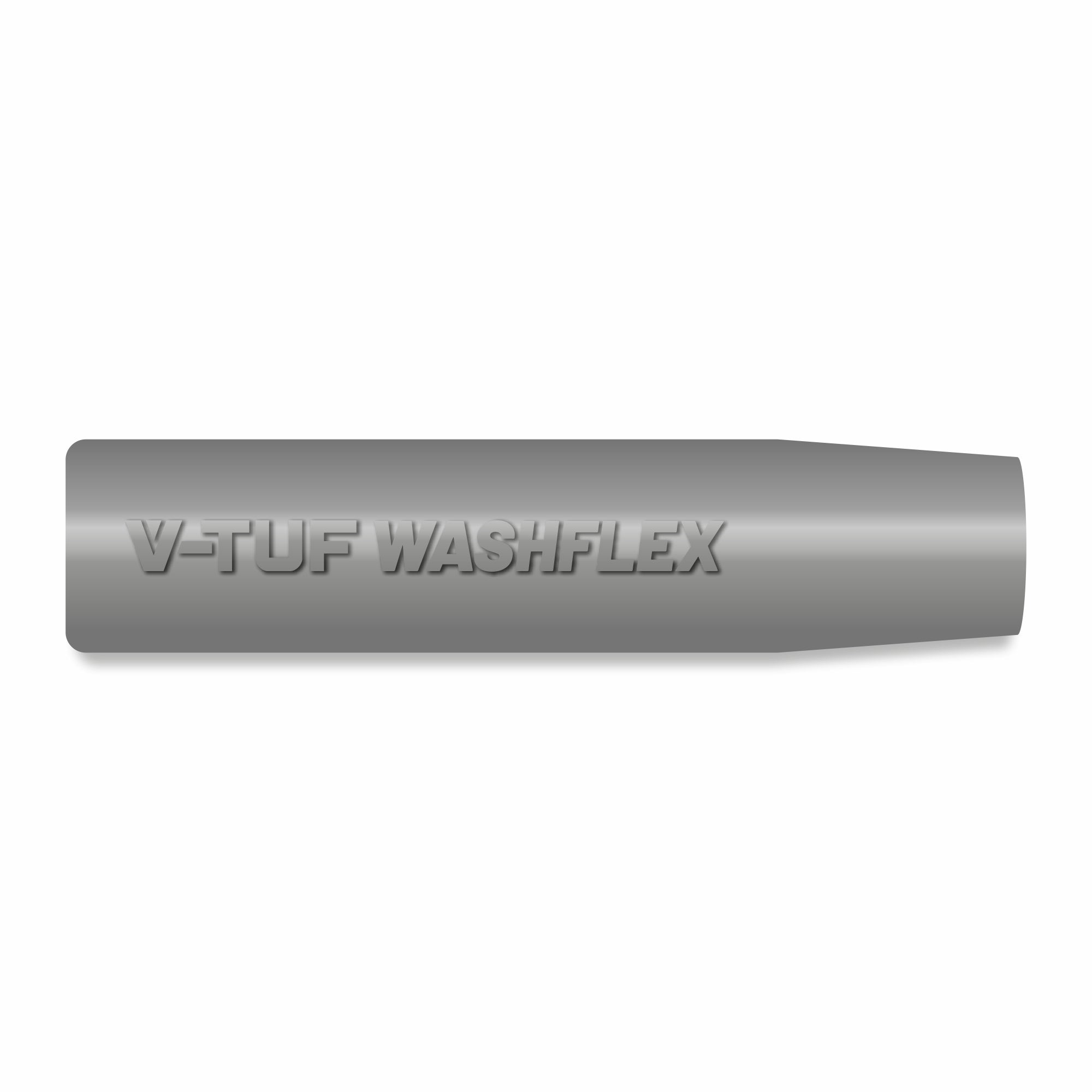 V-TUF grey hose cuff WFGC238/112 for 3/8 inch 2-wire and 1/2 inch 1-wire jetwash hose