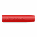 V-TUF red hose cuff WFRC214/1516 for 1/4 inch 2-wire and 5/16 inch 1-wire jetwash hose