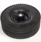 V-TUF WHEEL10-16 wheel side view showing tyre and 16mm axle bore