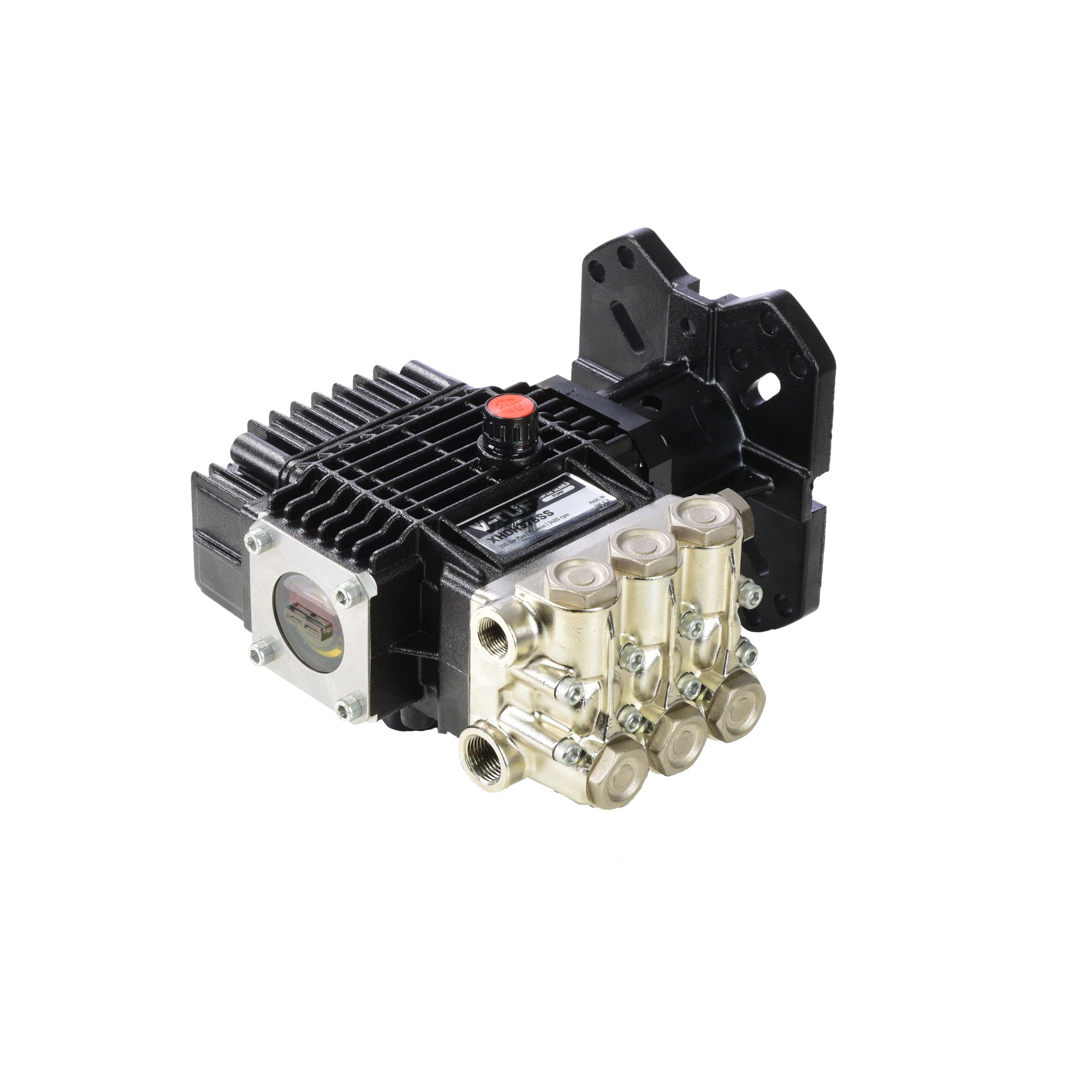 V-TUF XHDH375SS Super Series pump 200 Bar 15L/min 1 inch hollow shaft, front view