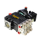 V-TUF XHDM300SS-GBKIT gearbox pump side view showing 3/4 inch hollow shaft and gearbox body
