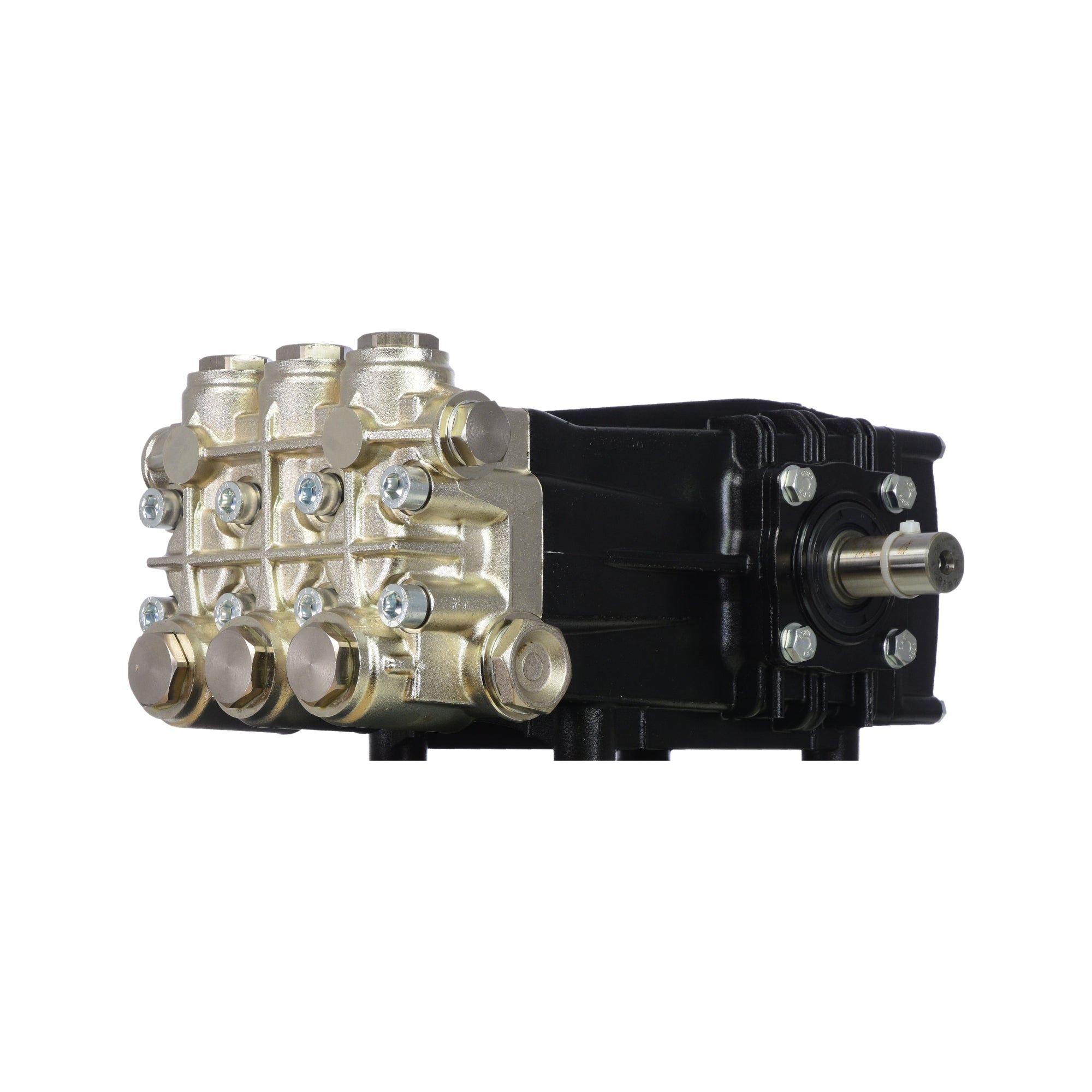 V-TUF XHDM700SS Super Series pump close-up showing inlet outlet ports and 350 Bar rating