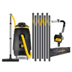 V-TUF XR11000 240V vacuum XR11000-240GCXKIT3 with 40ft GCXALU50 gutter kit, camera and holdall