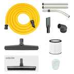V-TUF XR11000-240 gutter kit GCXALU50 aluminium pole close-up showing push-fit sections