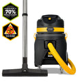 V-TUF XR3000 240V 30L 1700W wet dry industrial vacuum XR3000-240 made from 70% recycled plastic