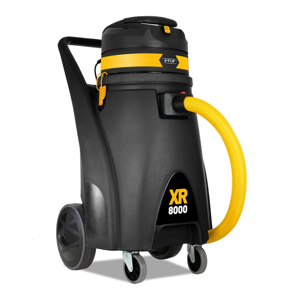 V-TUF XR8000 80L 1700W High Performance Wet & Dry Industrial Vacuum Cleaner - Made from 70% Recycled Plastic - 110V (Transformer Required)