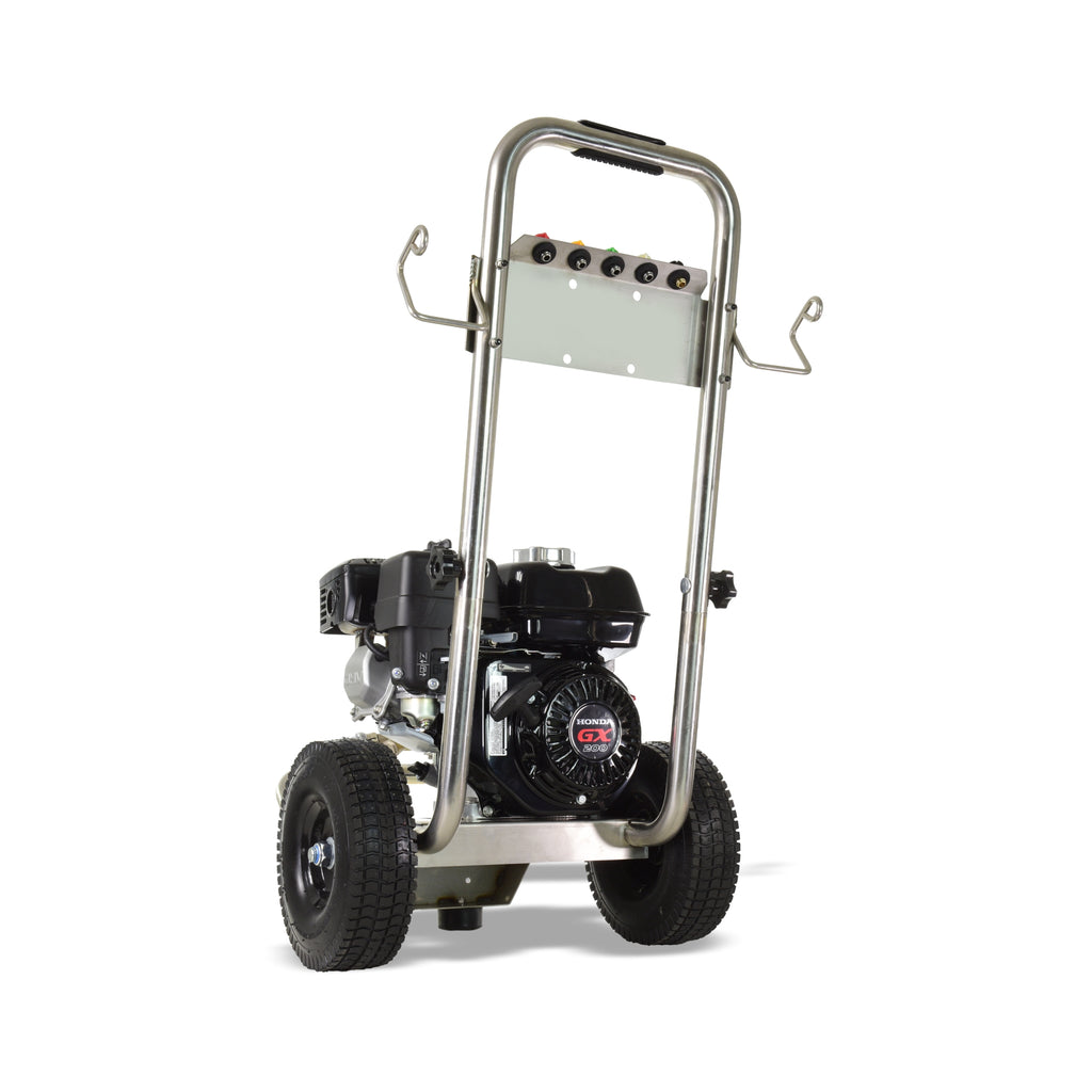 V-TUF XRT200-KIT1 kit contents showing patio cleaner, car brush and cleaning accessories