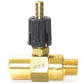 V-TUF adjustable chemical injector B19.2085, 2.3mm brass body with adjustment screw
