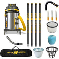 V-TUF GCX5000-240-KIT1 with 20ft carbon fibre gutter cleaning kit, front view