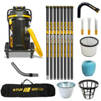 V-TUF GCX8000-240-KIT2 with 40ft carbon fibre gutter cleaning kit, front view