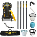 V-TUF GCX8000-240-KIT3 with 20ft GCX ALU aluminium gutter cleaning kit, front view