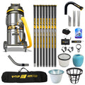 V-TUF GCX9000 vacuum GCX9000-240-KIT4 with 40ft carbon fibre gutter kit, camera and bag