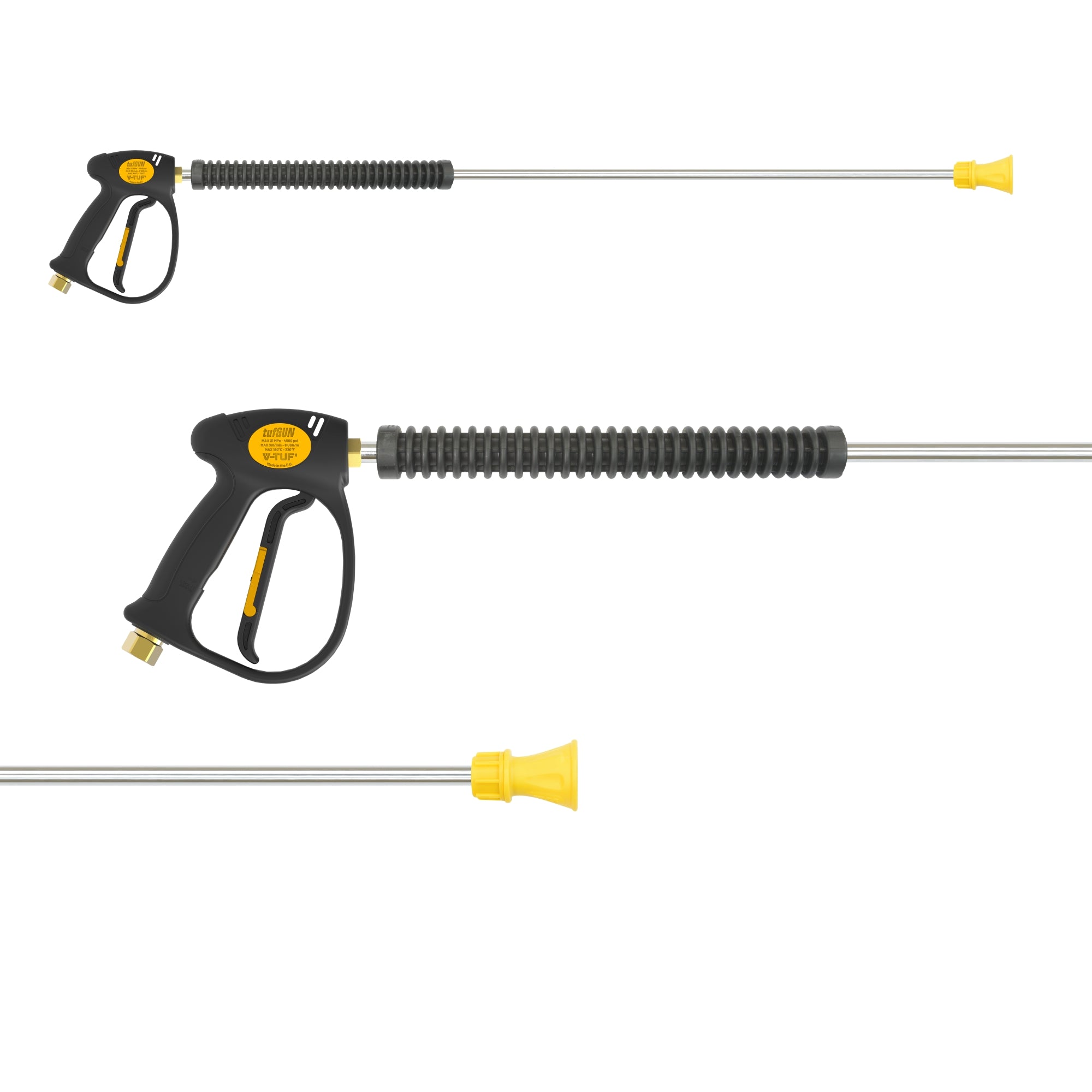 V-TUF tufGUN310 fixed trigger with 900mm straight lance and nozzle kit GLNKIT12A
