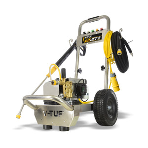 V-TUF tufJET2 110V 100 Bar professional electric pressure washer TUFJET2-110V stainless frame